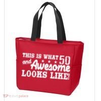 This Is What 50 And Awesome Looks Like  Tote Bag thumb 3