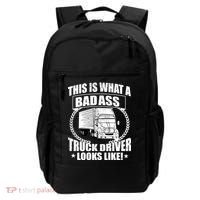 This Is What A Badass Truck Driver Looks Backpack thumb 0