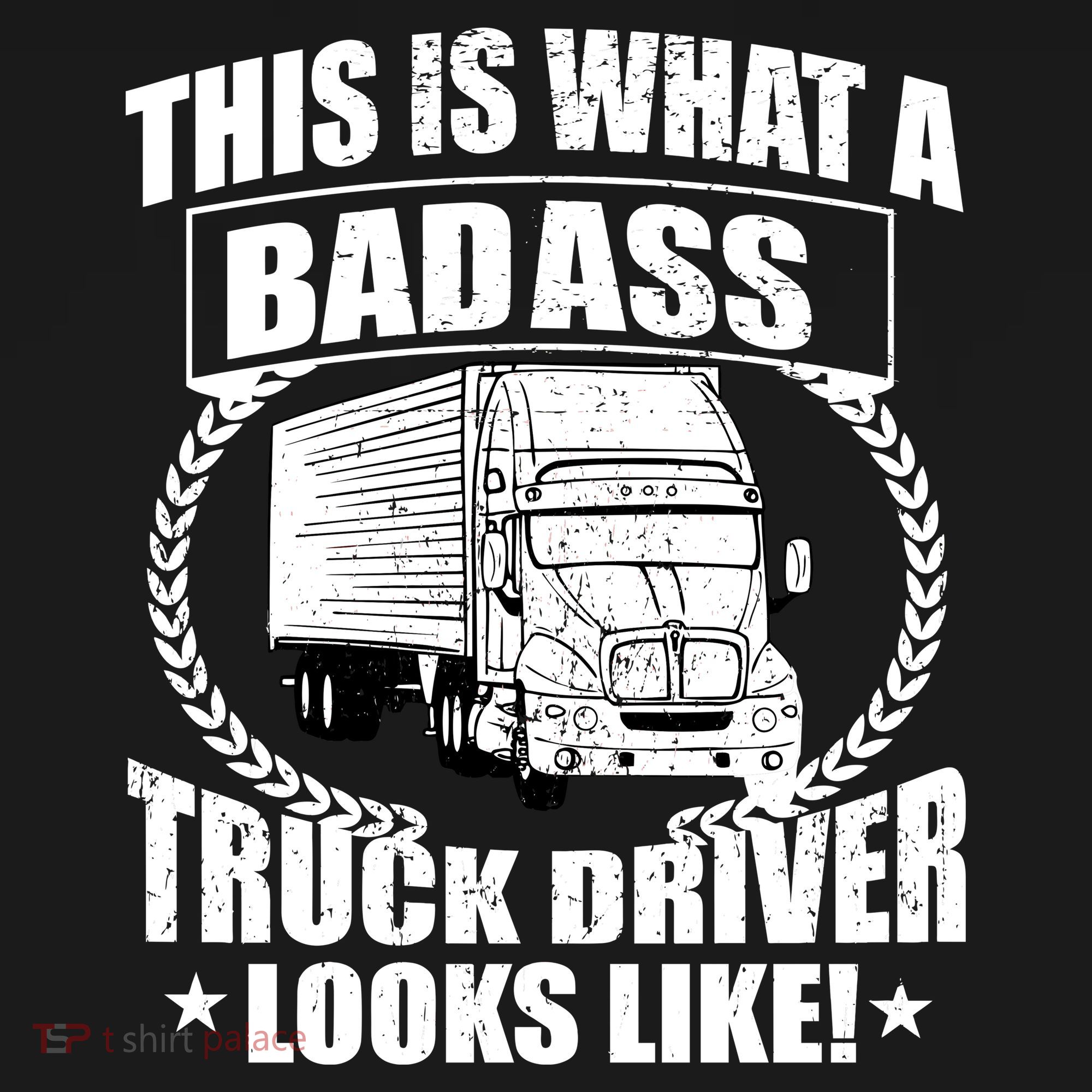 This Is What A Badass Truck Driver Looks Ornament