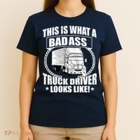 This Is What A Badass Truck Driver Looks T-Shirt thumb 4