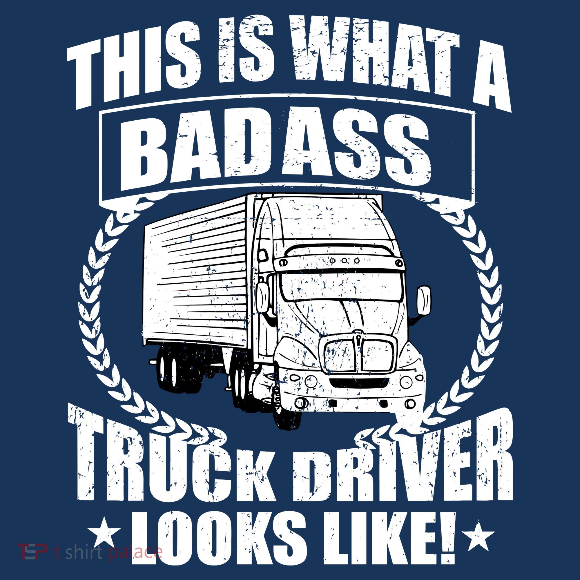 This Is What A Badass Truck Driver Looks Toddler Hoodie