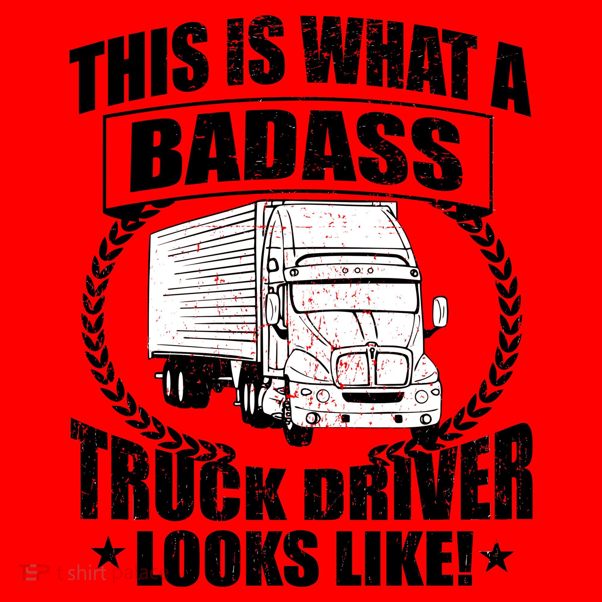 This Is What A Badass Truck Driver Looks Santa Hat