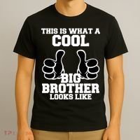 This Is What A Cool Big Bro Looks Like T-Shirt thumb 3
