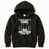 This Is What A Cool Big Bro Looks Like Kids Hoodie thumb 0