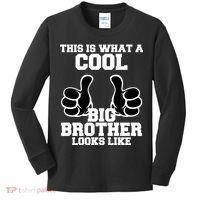 This Is What A Cool Big Bro Looks Like Kids Long Sleeve Shirt thumb 0