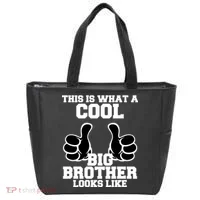 This Is What A Cool Big Bro Looks Like Tote Bag thumb 0