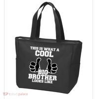 This Is What A Cool Big Bro Looks Like Tote Bag thumb 3