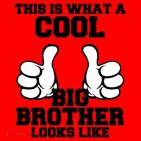 This Is What A Cool Big Bro Looks Like Santa Hat thumb 1