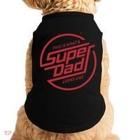 This Is What A Super Dad Looks Like Funny Doggie Tank thumb 0