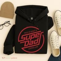 This Is What A Super Dad Looks Like Funny Hoodie thumb 4
