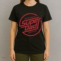 This Is What A Super Dad Looks Like Funny T-Shirt thumb 4