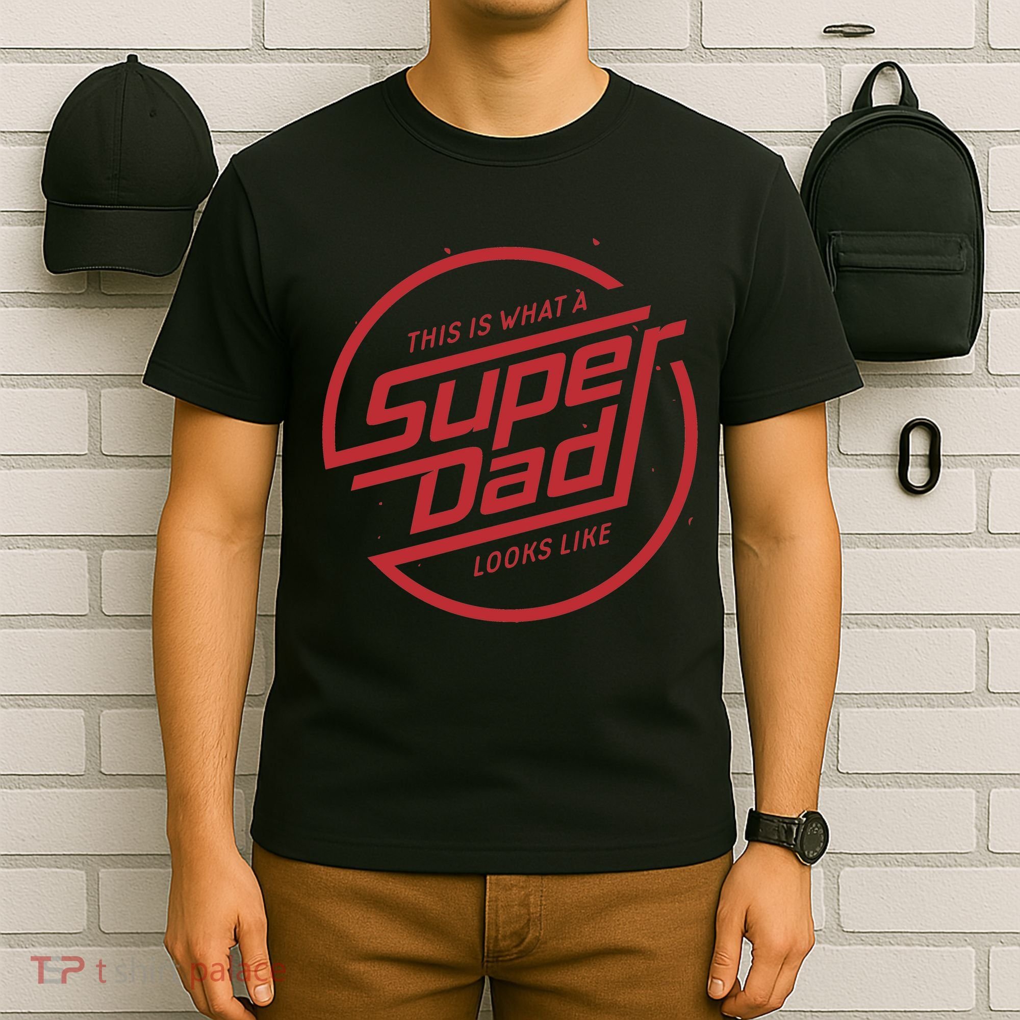 This Is What A Super Dad Looks Like Funny T-Shirt