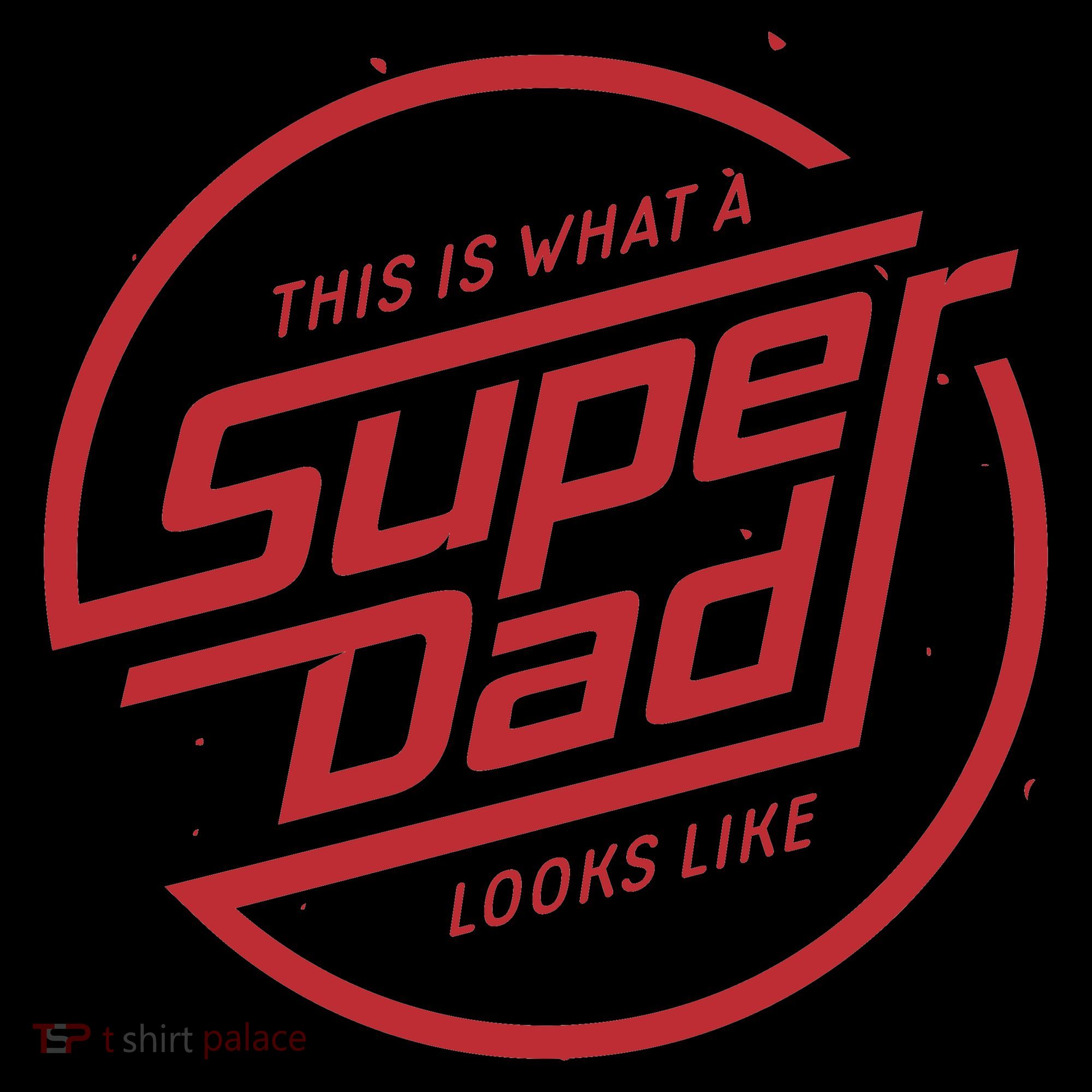 This Is What A Super Dad Looks Like Funny Ornament