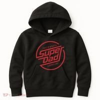 This Is What A Super Dad Looks Like Funny Kids Hoodie thumb 0