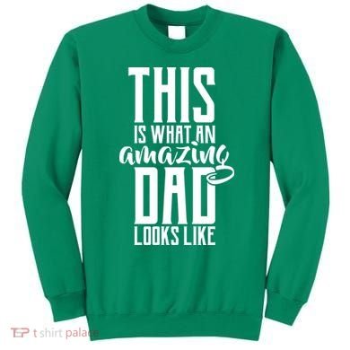 This Is What An Amazing Dad Looks like Sweatshirt