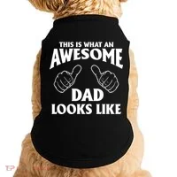 This is What an Awesome Dad Looks Like Doggie Tank thumb 0