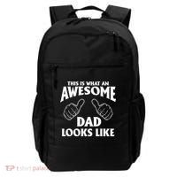 This is What an Awesome Dad Looks Like Backpack thumb 0