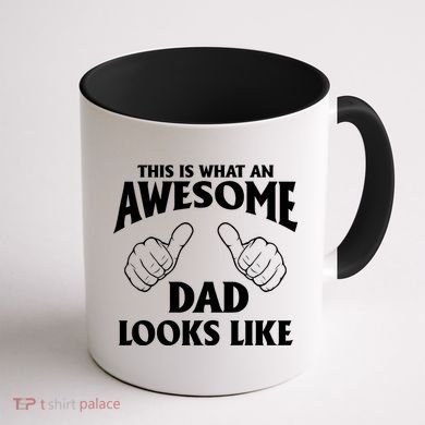 This is What an Awesome Dad Looks Like Coffee Mug back