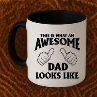 This is What an Awesome Dad Looks Like Coffee Mug thumb 2