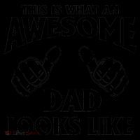 This is What an Awesome Dad Looks Like Coffee Mug thumb 5