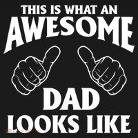 This is What an Awesome Dad Looks Like Coaster thumb 2
