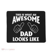 This is What an Awesome Dad Looks Like Mousepad thumb 0