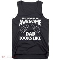 This is What an Awesome Dad Looks Like Tank Top thumb 0