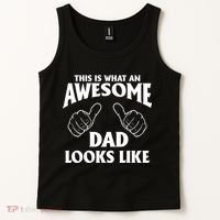 This is What an Awesome Dad Looks Like Tank Top thumb 2
