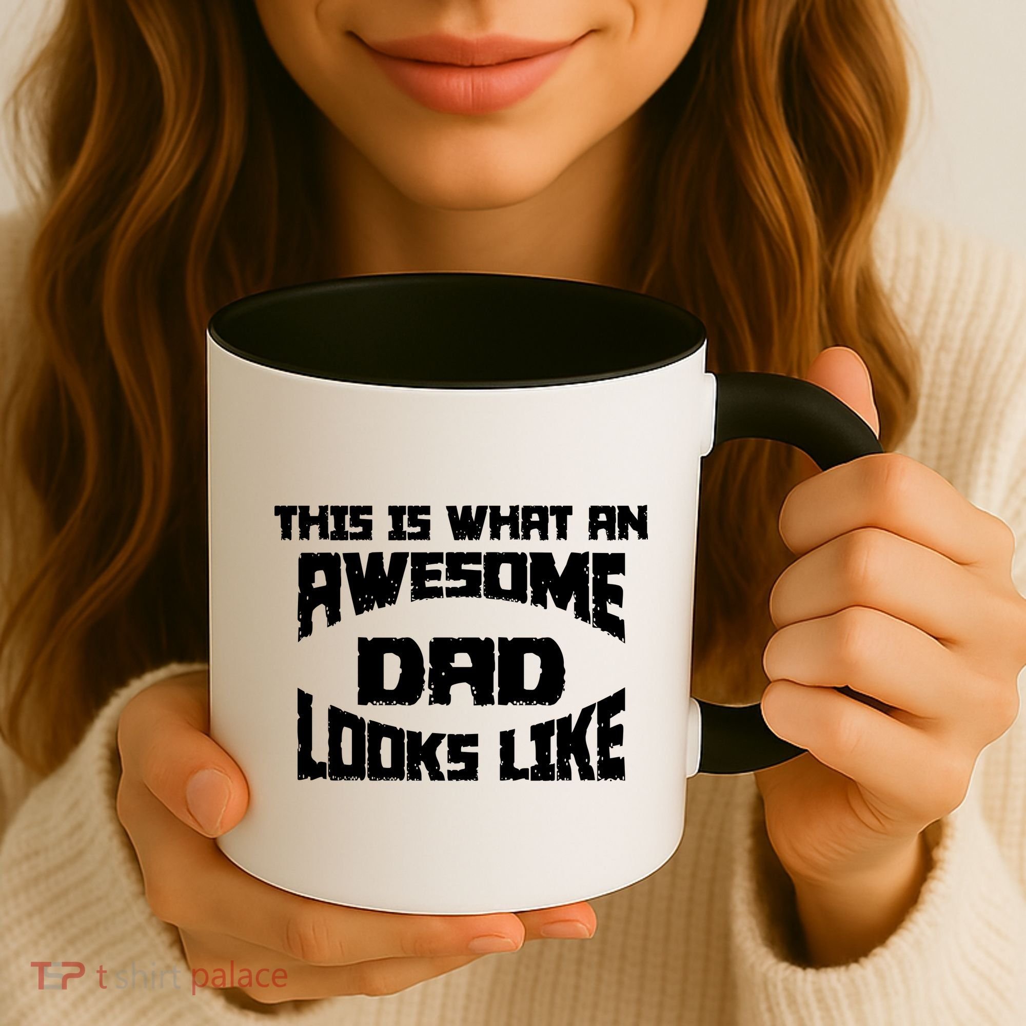 This Is What An Awesome Dad Looks Like Retro Coffee Mug