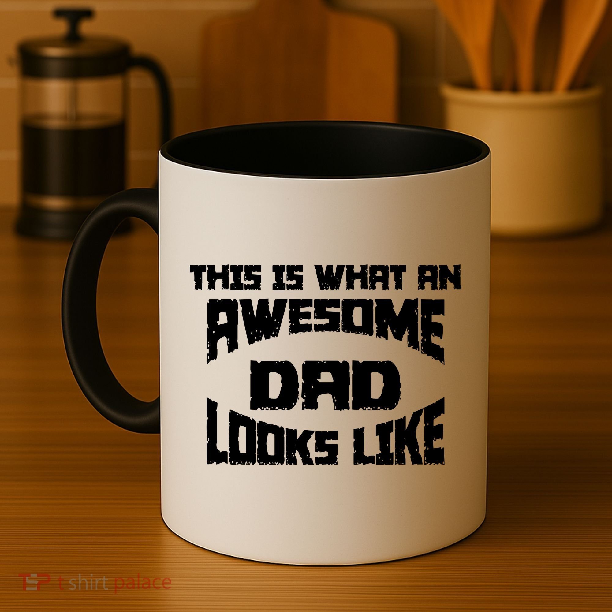 This Is What An Awesome Dad Looks Like Retro Coffee Mug