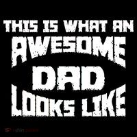 This Is What An Awesome Dad Looks Like Retro Ornament thumb 1