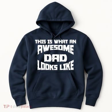 This Is What An Awesome Dad Looks Like Retro Hoodie