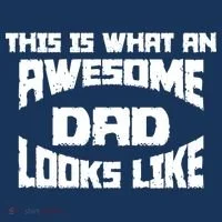 This Is What An Awesome Dad Looks Like Retro Long Sleeve Shirt thumb 2