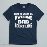 This Is What An Awesome Dad Looks Like Retro T-Shirt thumb 5