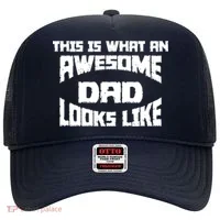 This Is What An Awesome Dad Looks Like Retro Hat thumb 0