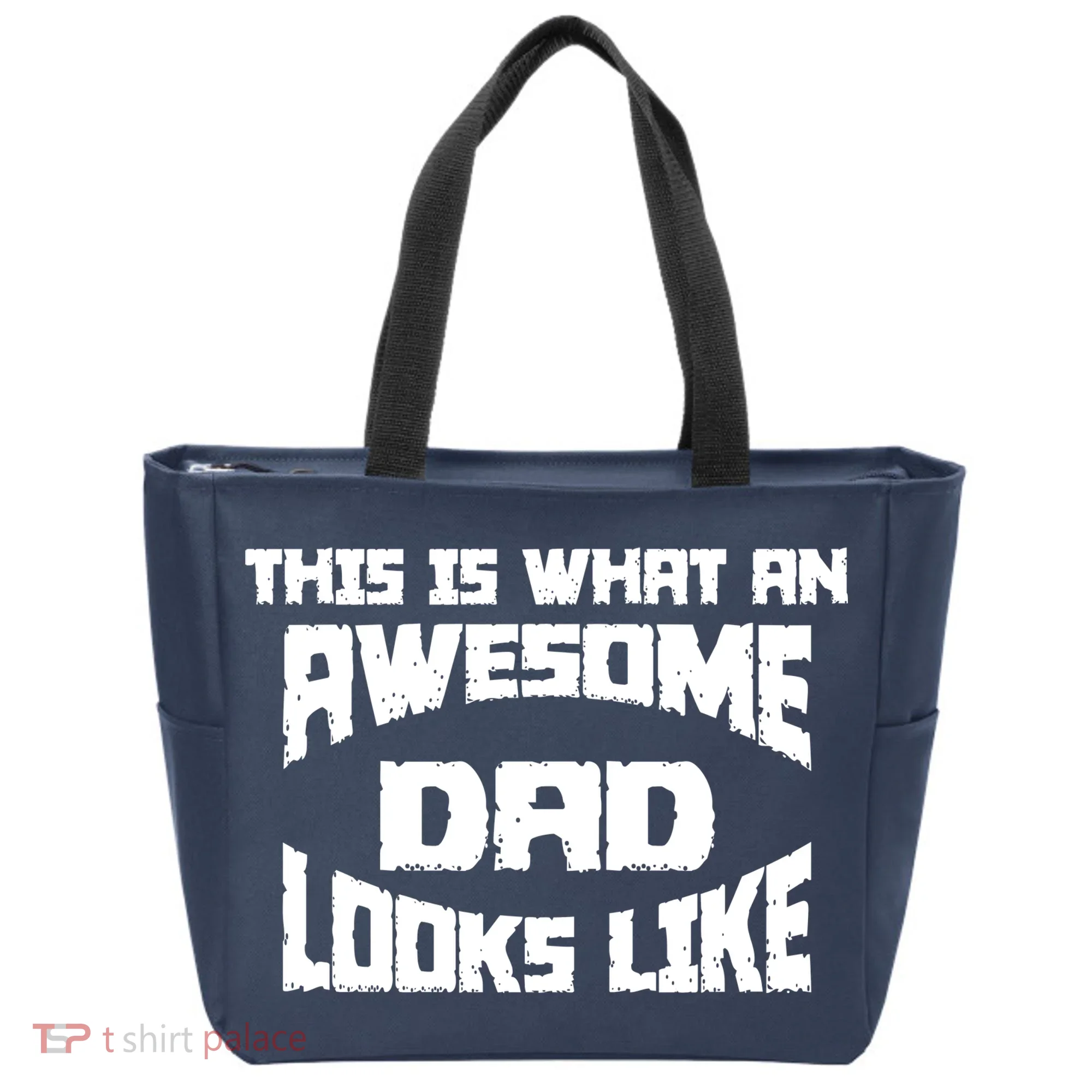 This Is What An Awesome Dad Looks Like Retro Tote Bag