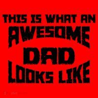This Is What An Awesome Dad Looks Like Retro Santa Hat thumb 1