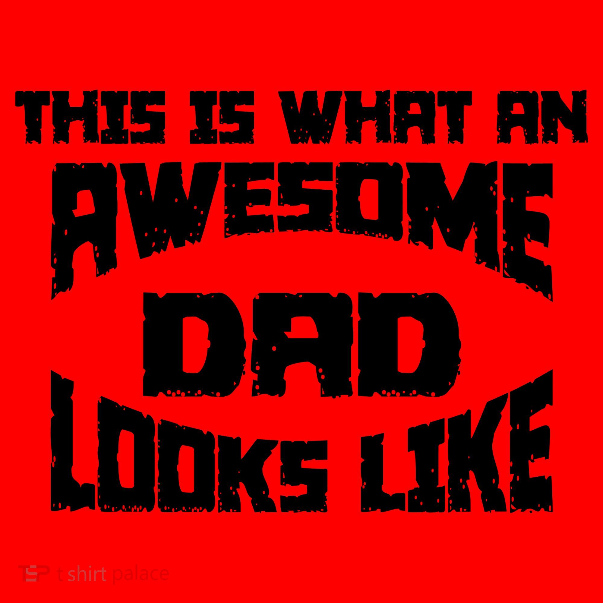 This Is What An Awesome Dad Looks Like Retro Santa Hat