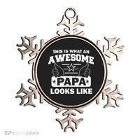 This Is What An Awesome Papa Looks Like Ornament thumb 0