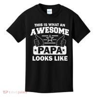 This Is What An Awesome Papa Looks Like Kids T-Shirt thumb 0