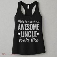 This Is What An Awesome Uncle Looks Like Women's Tank Top thumb 3