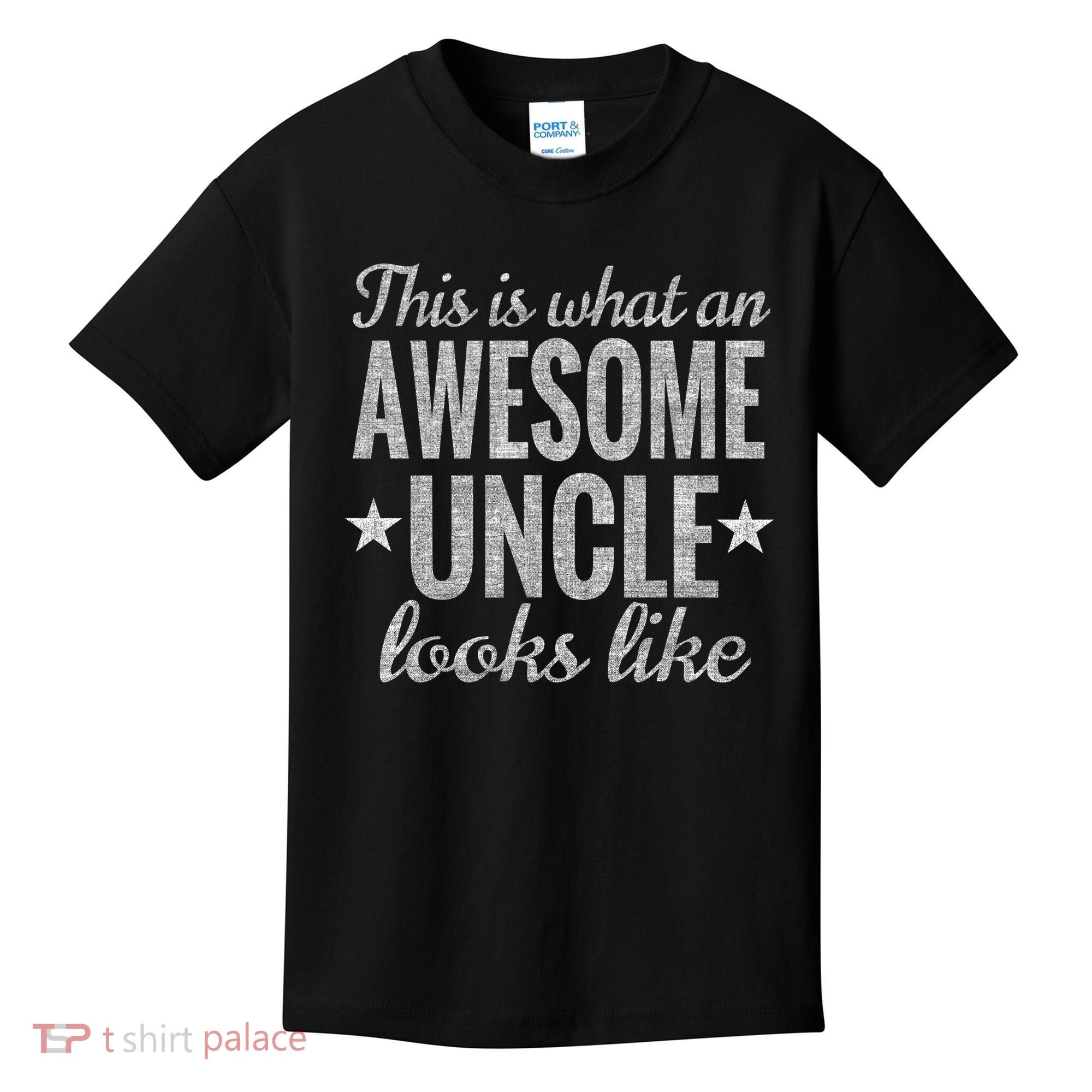 This Is What An Awesome Uncle Looks Like Kids T-Shirt