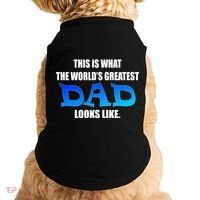 This Is What The World's Greatest Dad Looks Like Doggie Tank thumb 0