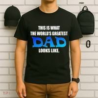 This Is What The World's Greatest Dad Looks Like T-Shirt thumb 6