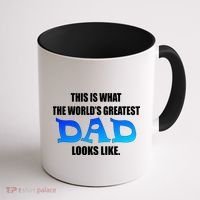 This Is What The World's Greatest Dad Looks Like Coffee Mug thumb 1