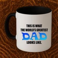 This Is What The World's Greatest Dad Looks Like Coffee Mug thumb 2