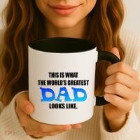 This Is What The World's Greatest Dad Looks Like Coffee Mug thumb 3
