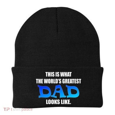 This Is What The World's Greatest Dad Looks Like Beanie