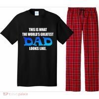 This Is What The World's Greatest Dad Looks Like Pajama Set thumb 0