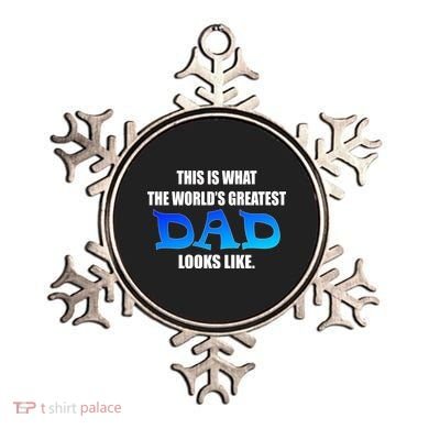 This Is What The World's Greatest Dad Looks Like Ornament